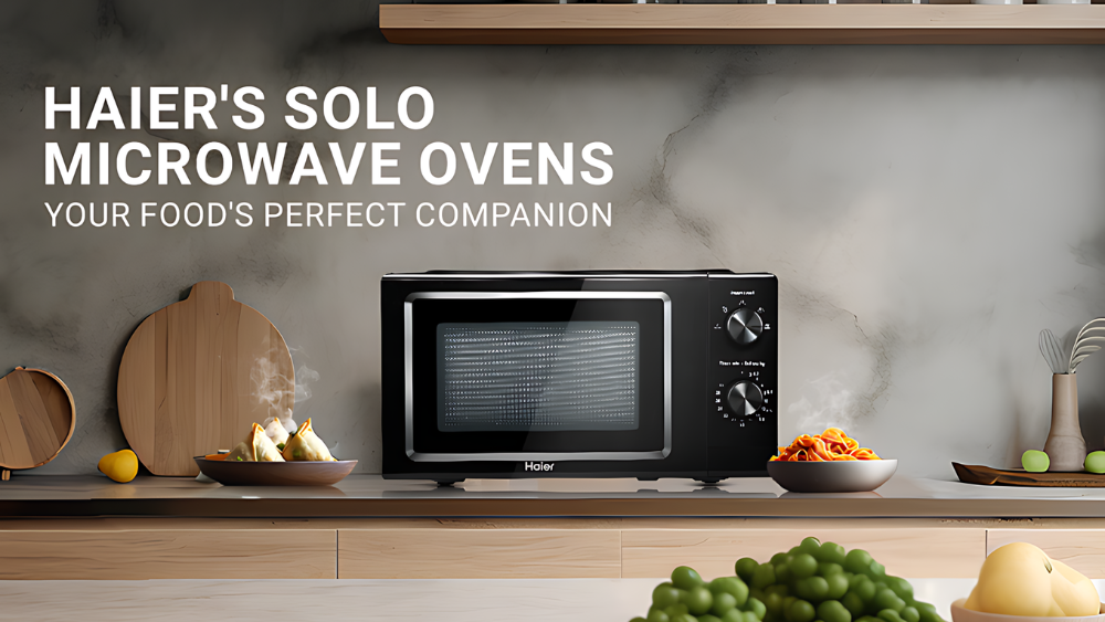 Haier 19L Solo Microwave Oven: Best oven For A Modular Kitchen